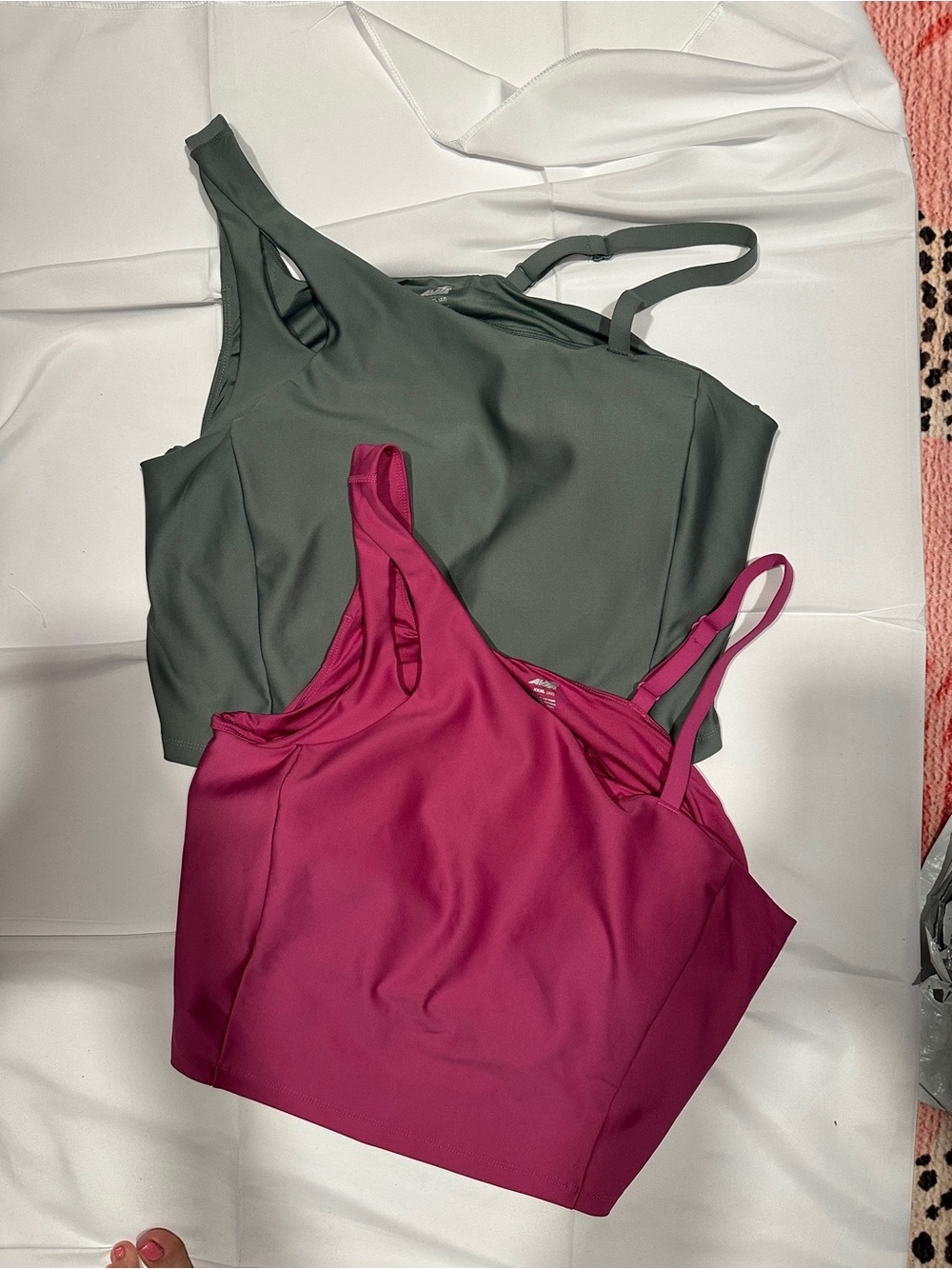Avia Hot Pink Sports Bra Lot of 2 NWT
